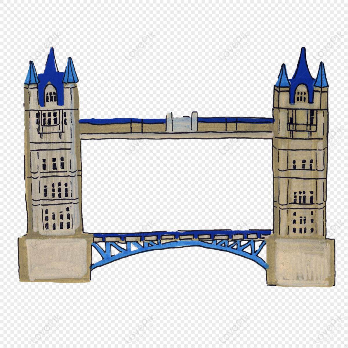London Bridge Png Transparent And Clipart Image For Free Download - Lovepik  | 401370526