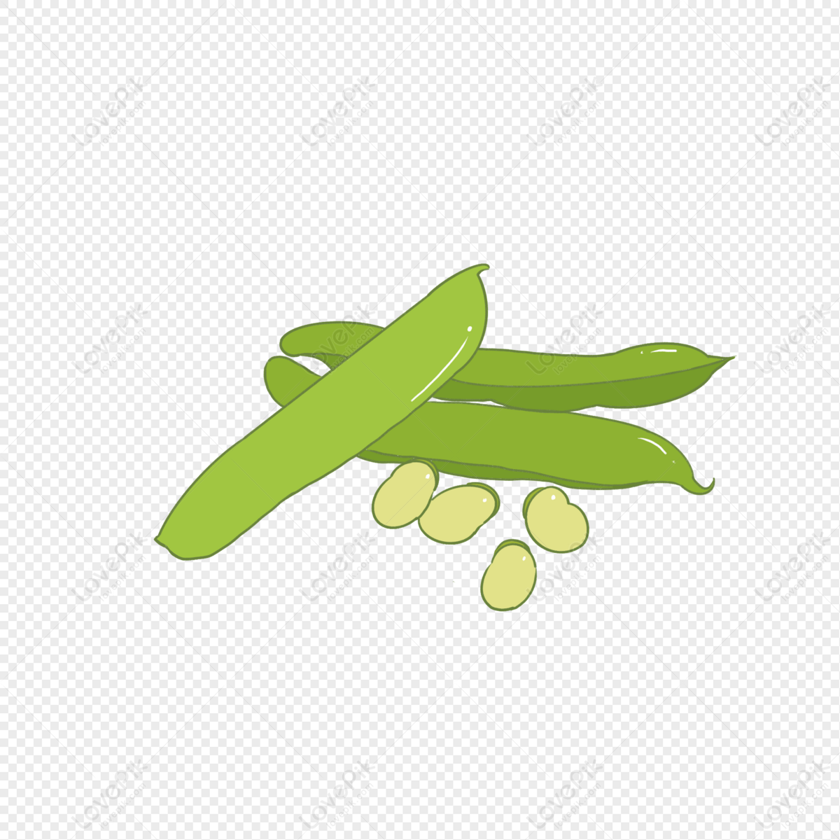 Cartoon Broad Beans Images, HD Pictures For Free Vectors Download ...