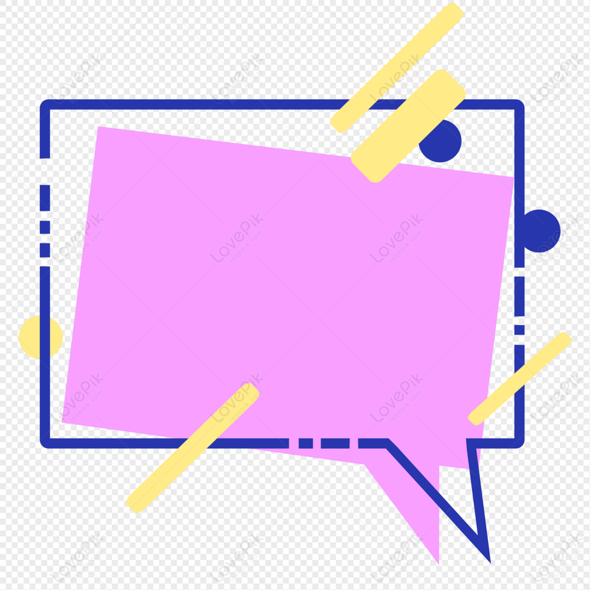 Mbe Style Border Dialog, Pink White, Purple Vector, Blue White PNG ...