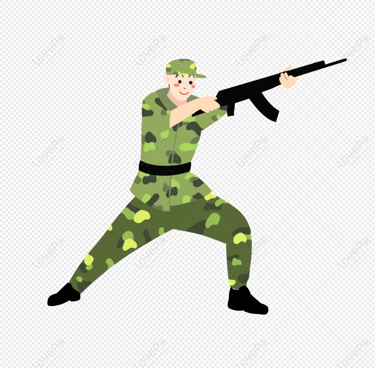 Military Man Holding A Gun PNG Transparent Background And Clipart Image For  Free Download - Lovepik | 401361720