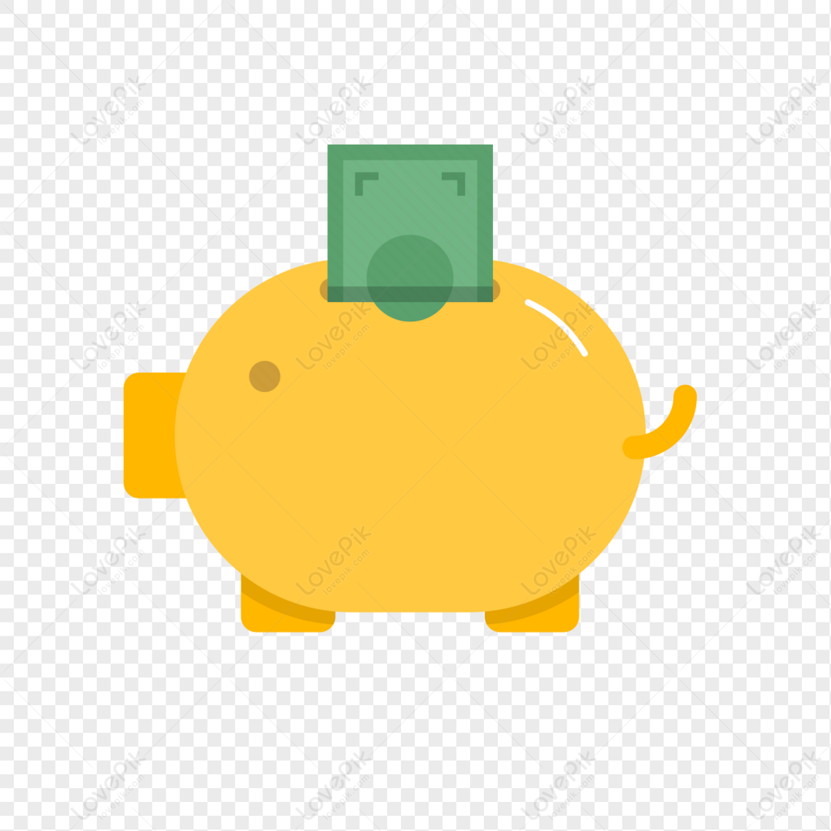 piggy bank vector free download