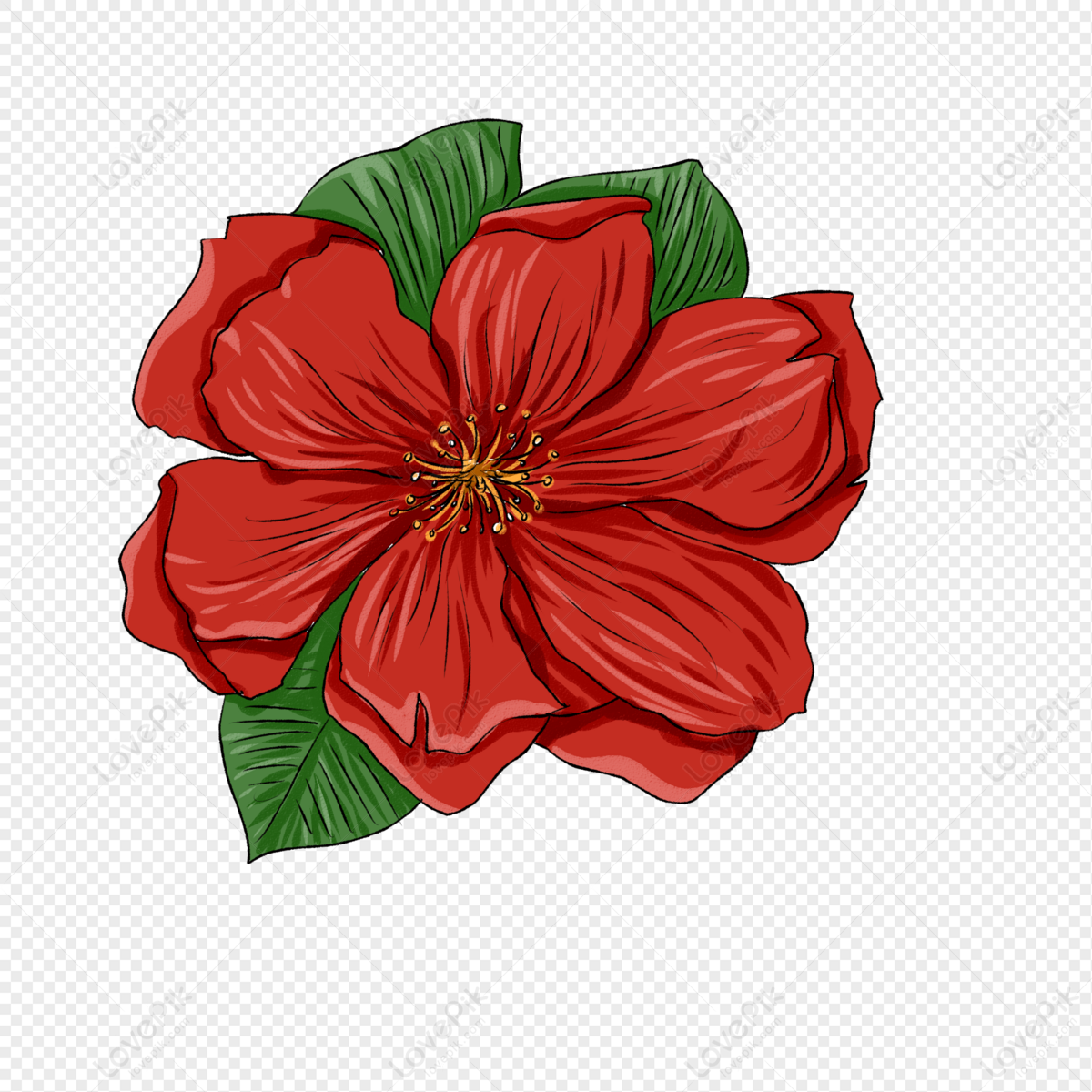 Azalea Roja PNG Imágenes Gratis - Lovepik