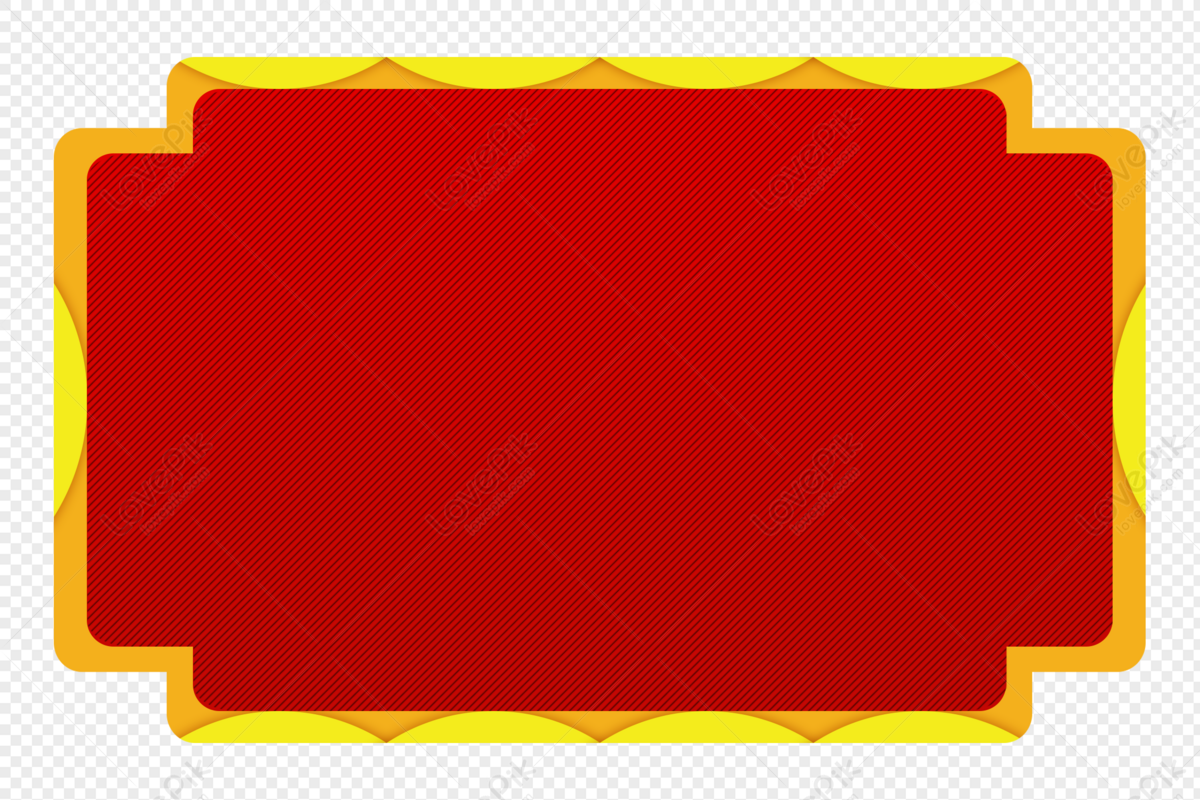 Red Traditional Chinese Style Border, Red Yellow, Lines Red, Dark Red ...