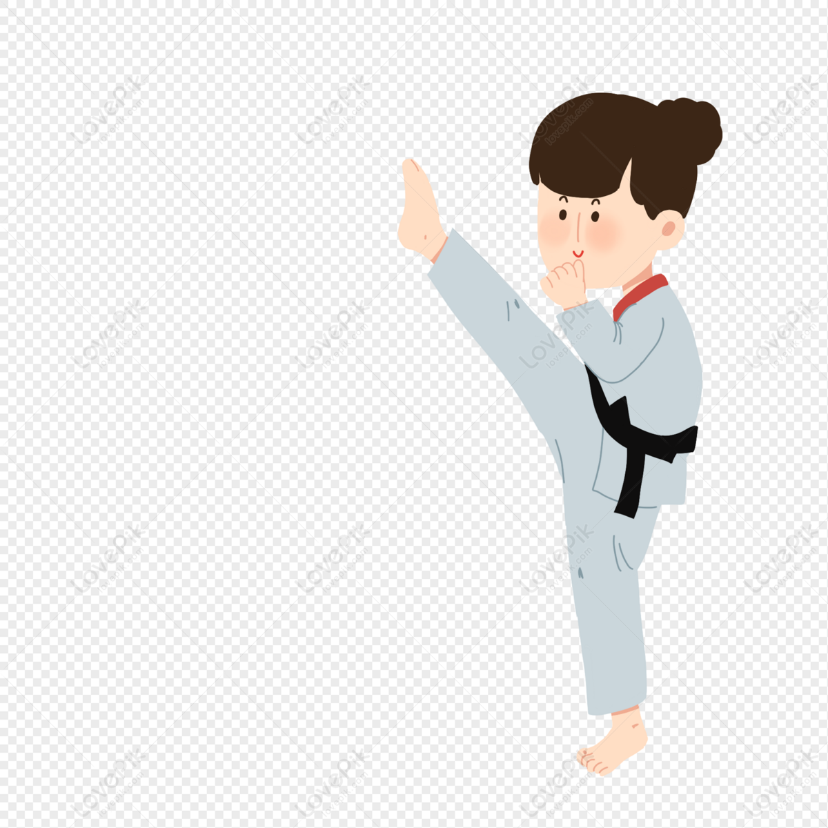 Taekwondo Cartoon PNG Hd Transparent Image And Clipart Image For Free  Download - Lovepik | 401351414