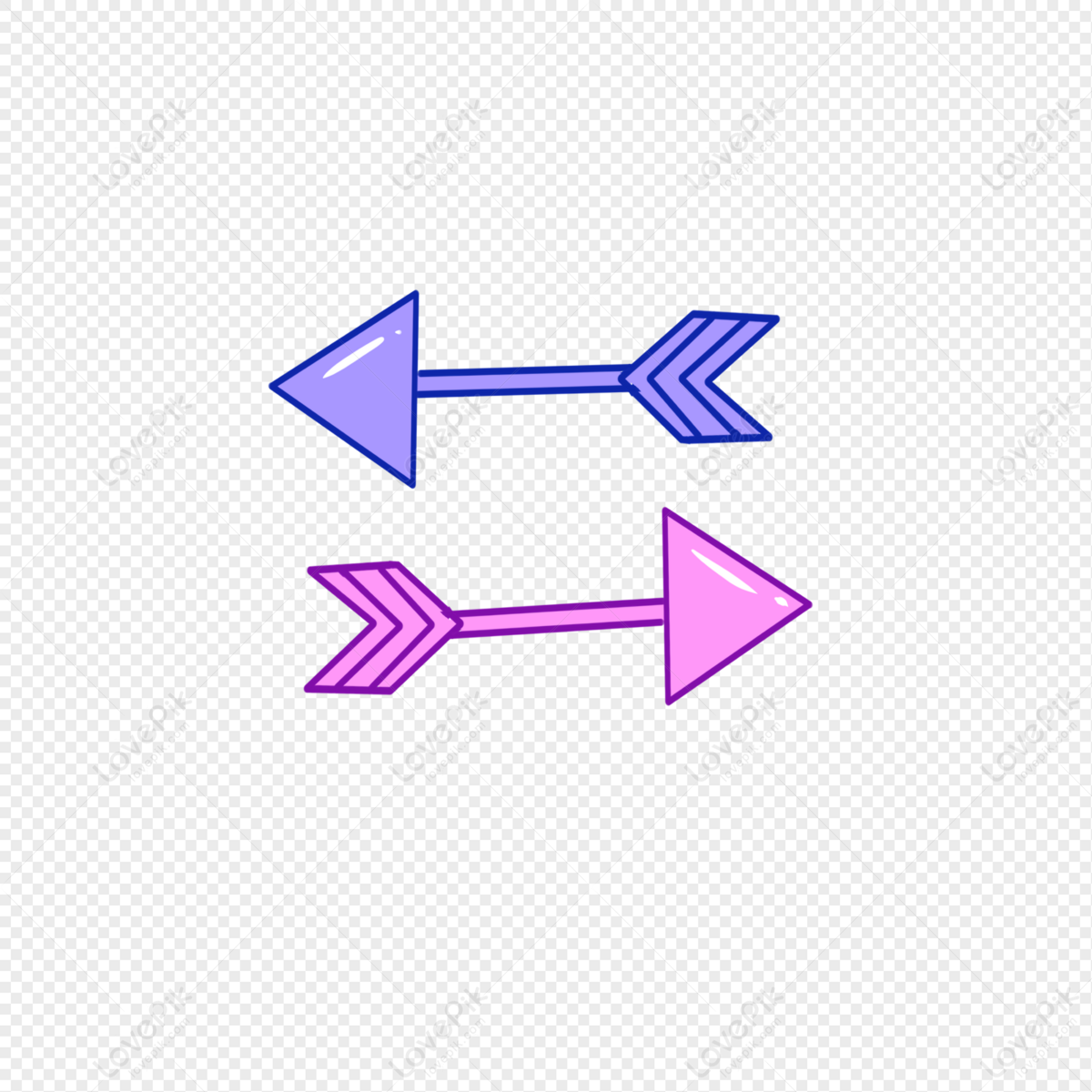 two sided arrow png clipart