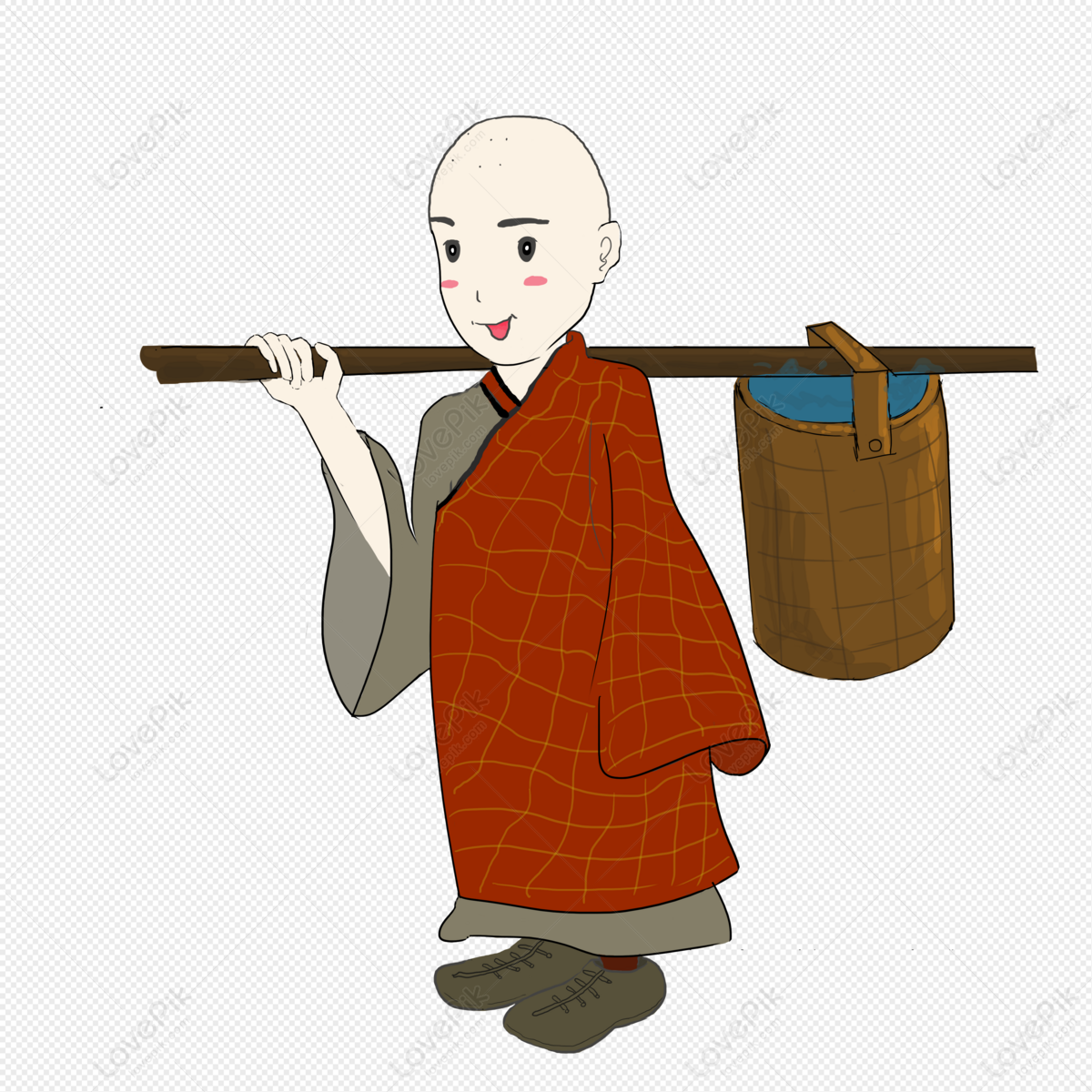 Young Monk | Anime-Planet