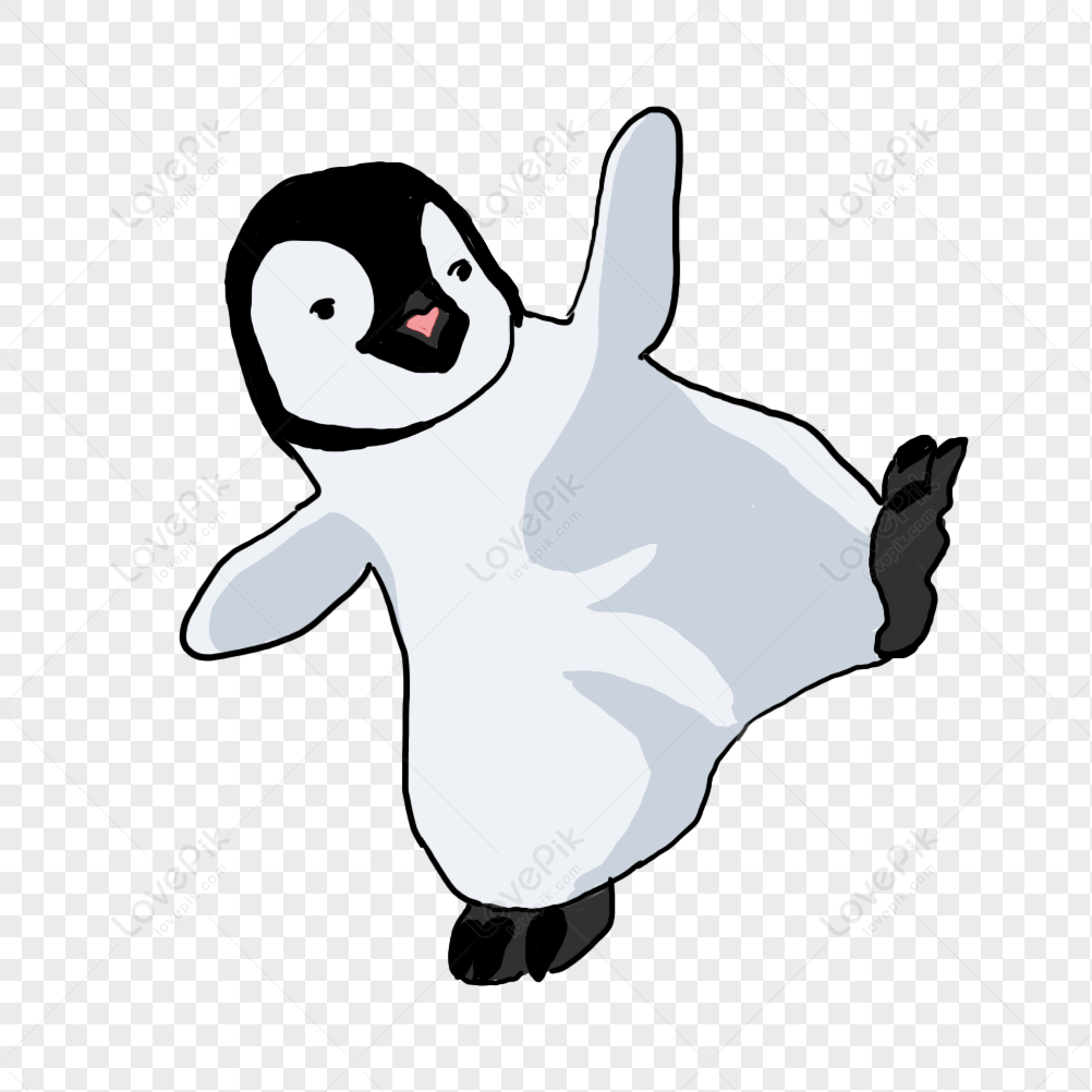 Realistic Cute Penguin Baby PNG Transparent Image And Clipart