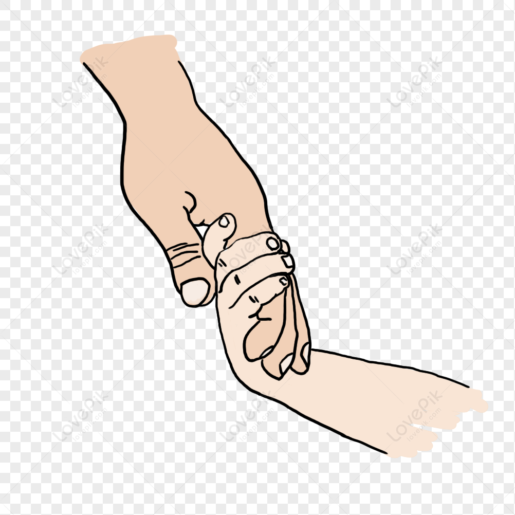 Hand Holding PNG Image, Big Hands Holding Small Hands, Big Hand
