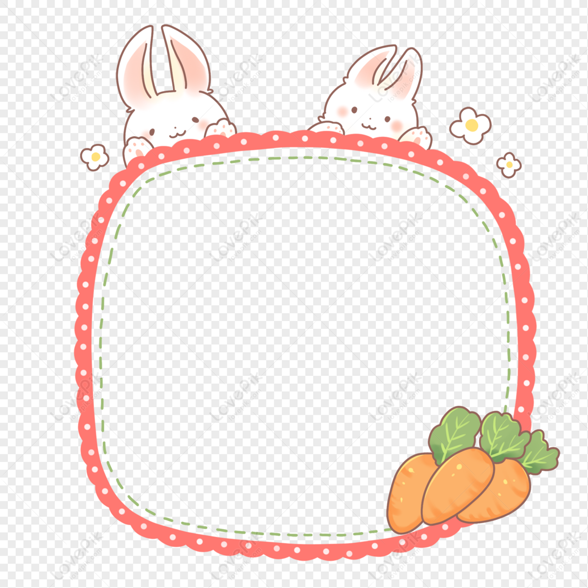 bunny border