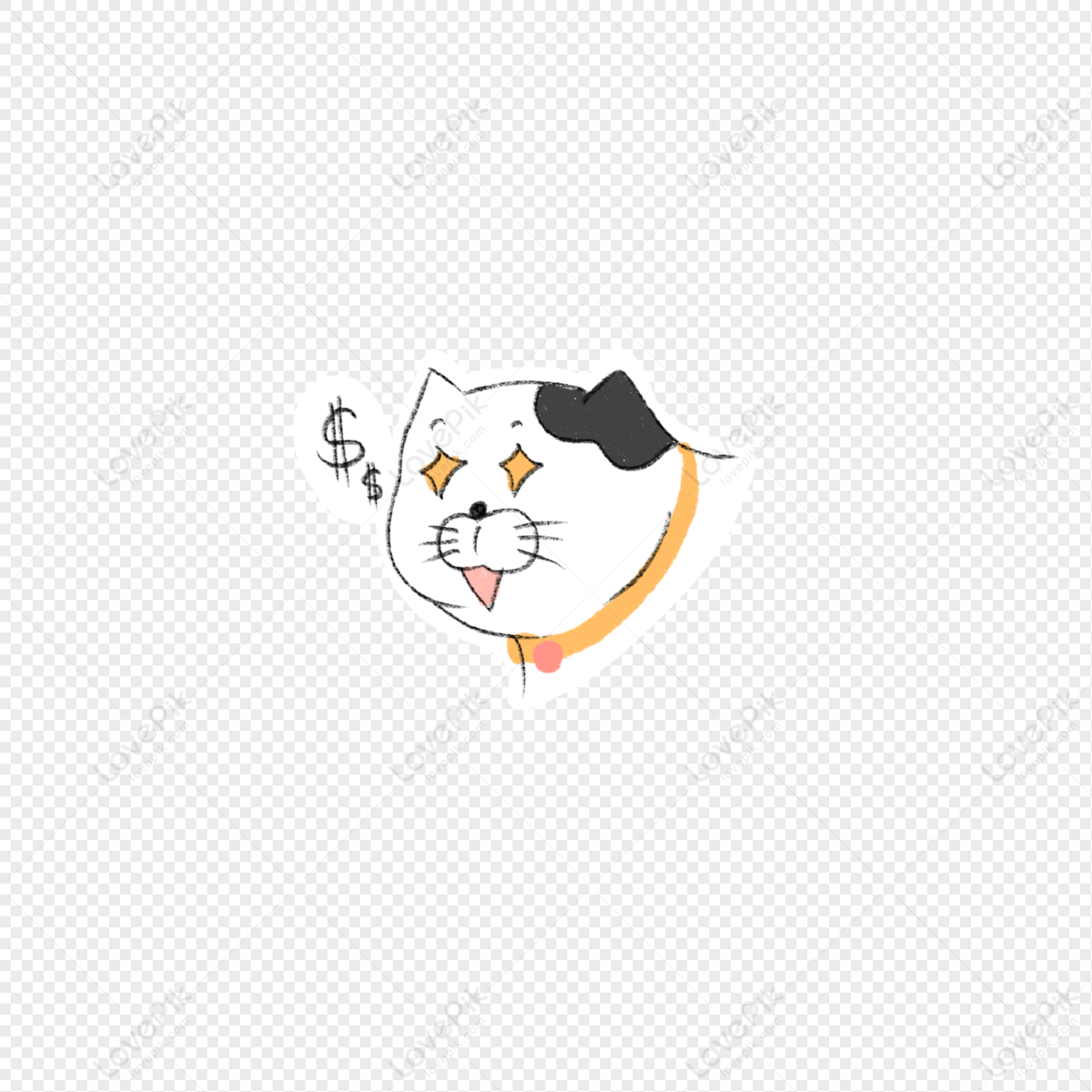 Cat Expression Pack PNG Image Free Download And Clipart Image For Free ...