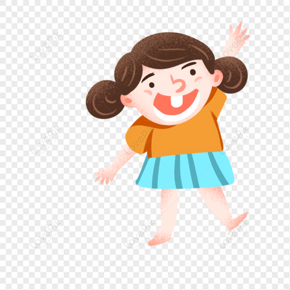 Cute Anime Cartoon Girl Image PNG Transparent Background And Clipart ...