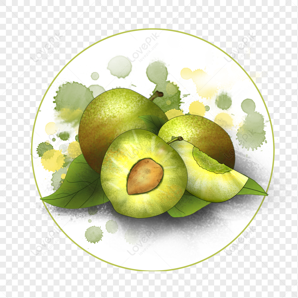 Green Plum PNG Transparent Image And Clipart Image For Free Download