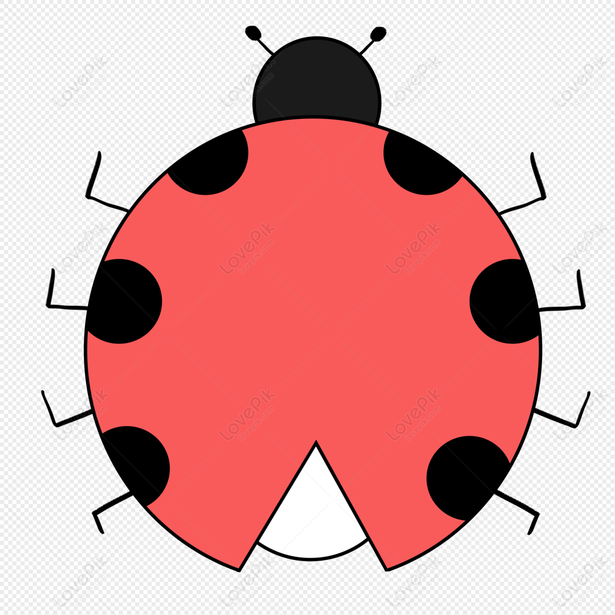 Ladybug PNG Transparent Images Free Download, Vector Files