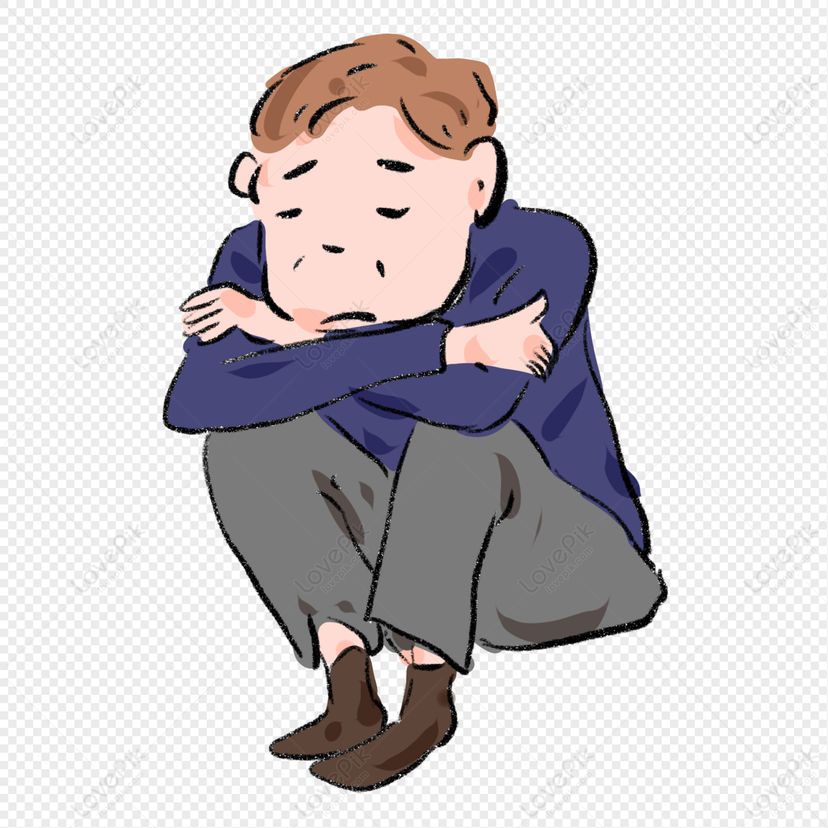 Hand Drawn Male Student With Frustrated Expression Cartoon Comic PNG  Transparent Image And Clipart Image For Free Download - Lovepik | 401383517
