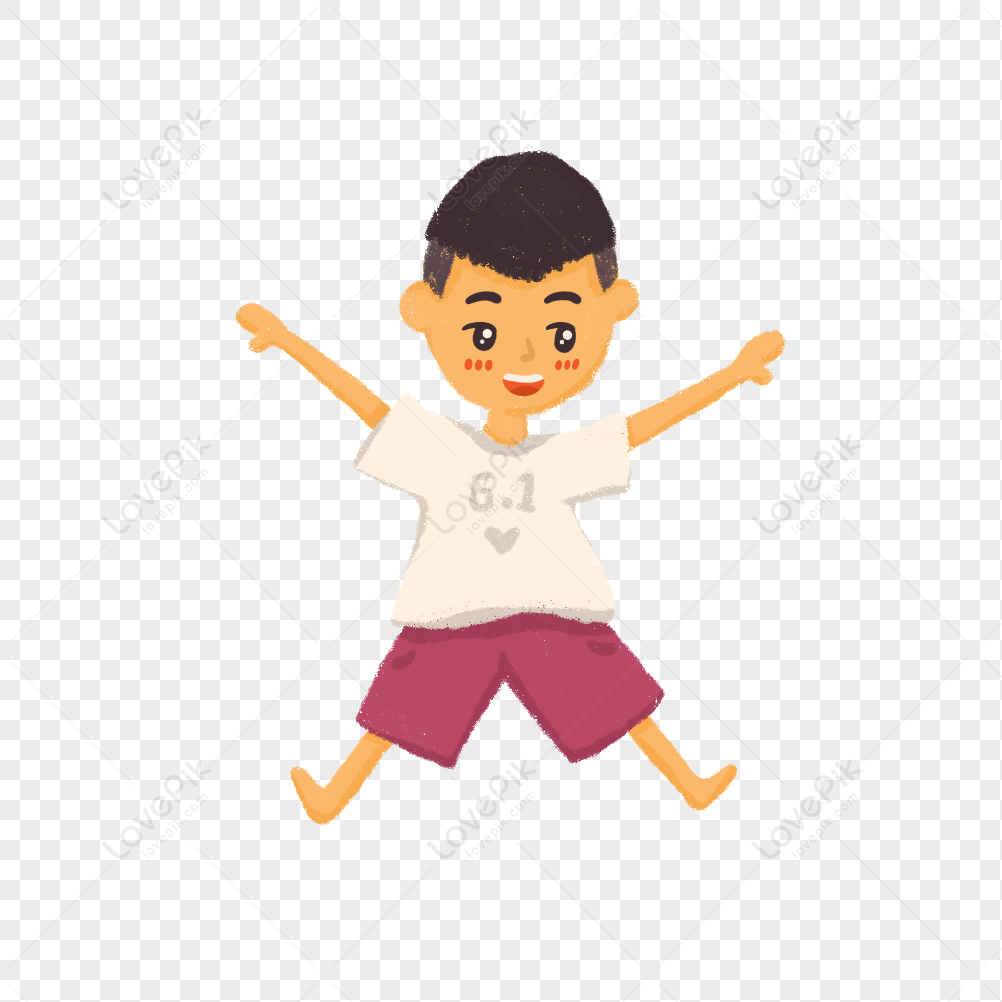 Happy Little Boy PNG Picture And Clipart Image For Free Download ...