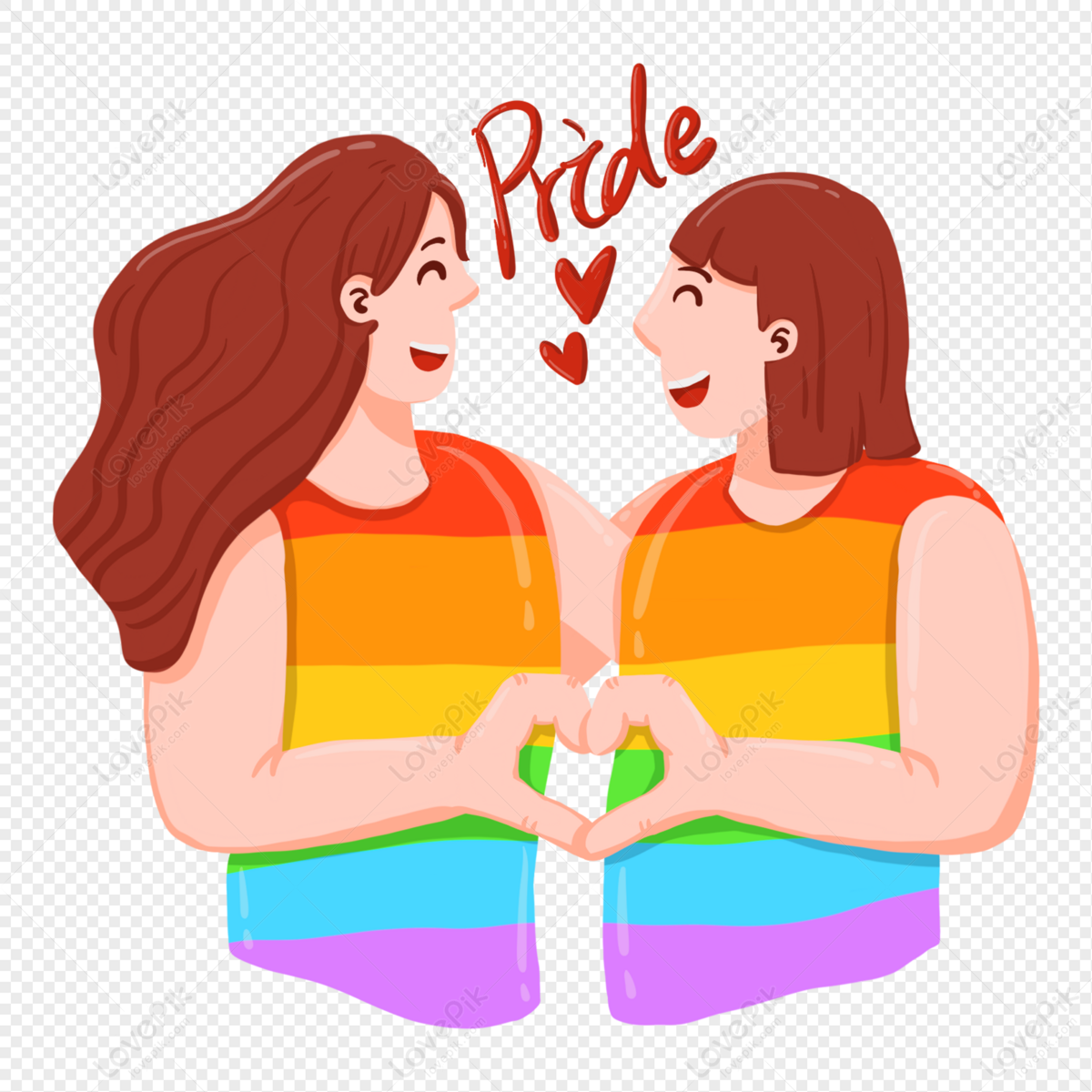 Same-sex Day Girls Hands Are More Loving, Holding Light, Heart Light, Light  Rainbow PNG Free Download And Clipart Image For Free Download - Lovepik |  401396273