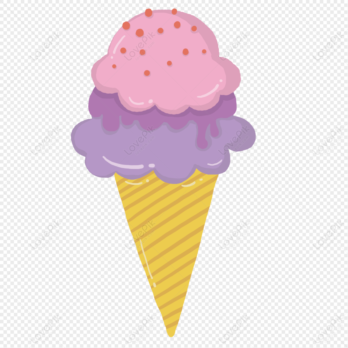 Ice Cream Cone PNG Transparent Images Free Download
