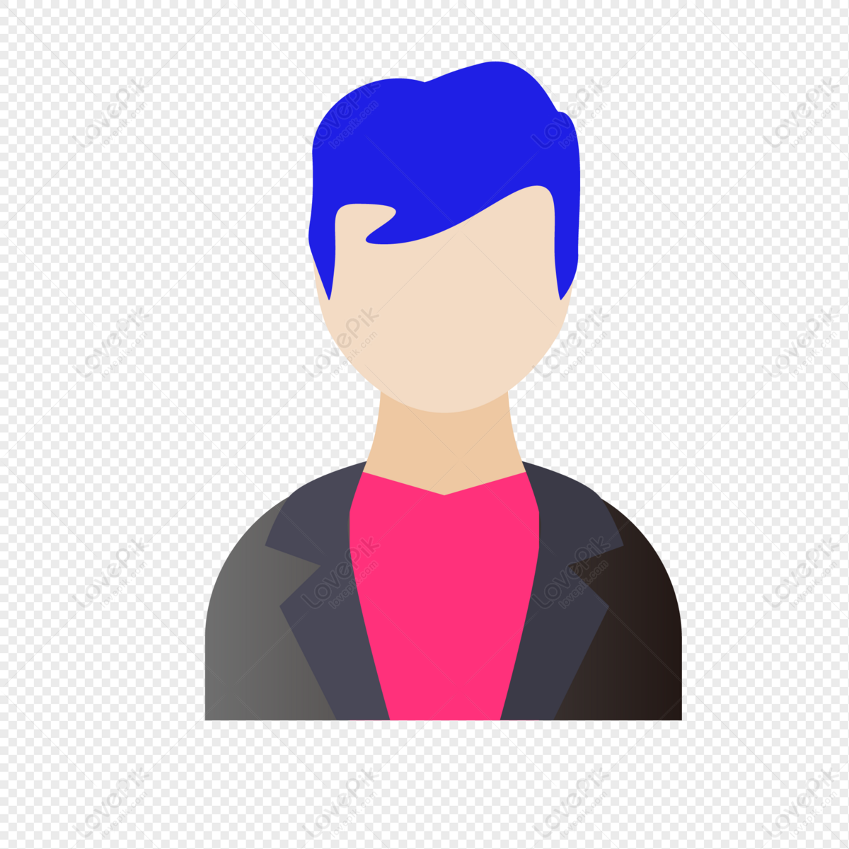 Man avatar clipart illustration 9301016 PNG