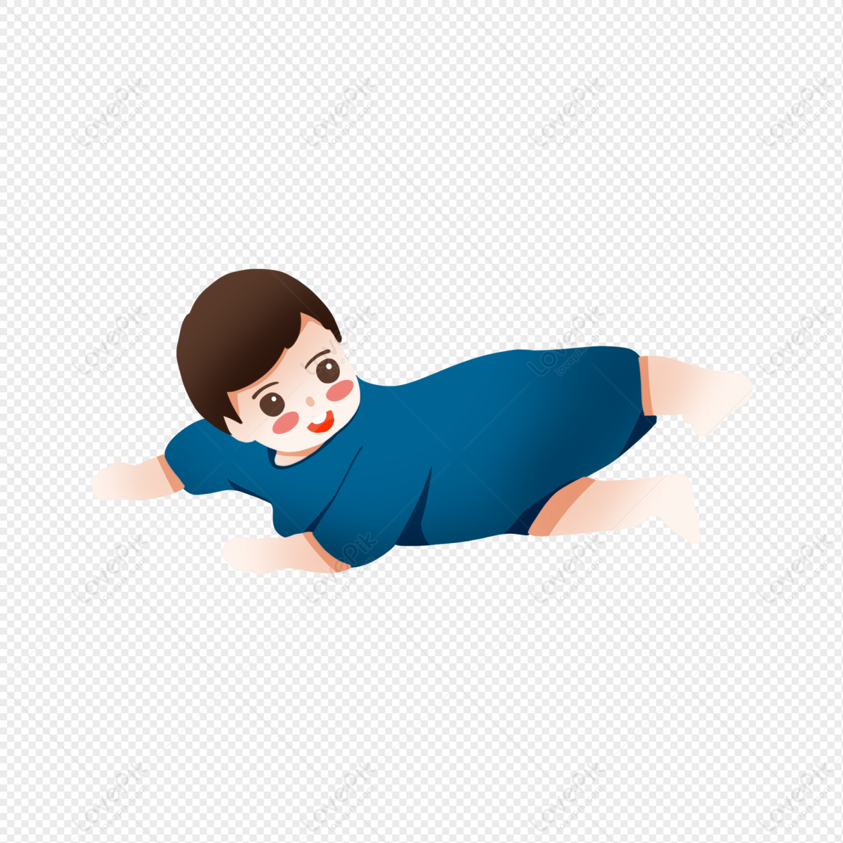 A Barriga Do Bebê Dos Desenhos Animados PNG , Desenho Pintado à Mão, Baby,  Crawl Imagem PNG e PSD Para Download Gratuito