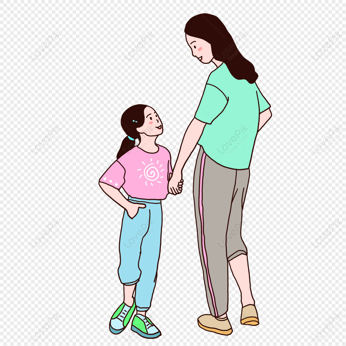 Big Hands Holding Small Hands PNG Transparent Images Free Download