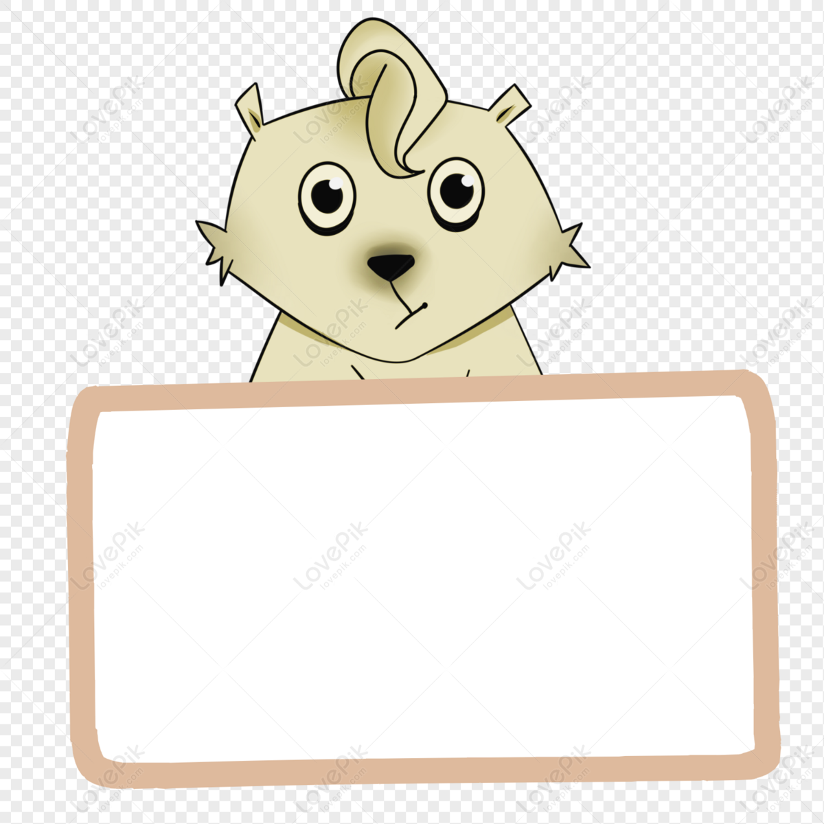 Brown Bear Animal Cute Small Border PNG White Transparent And Clipart Image  For Free Download - Lovepik | 401415512