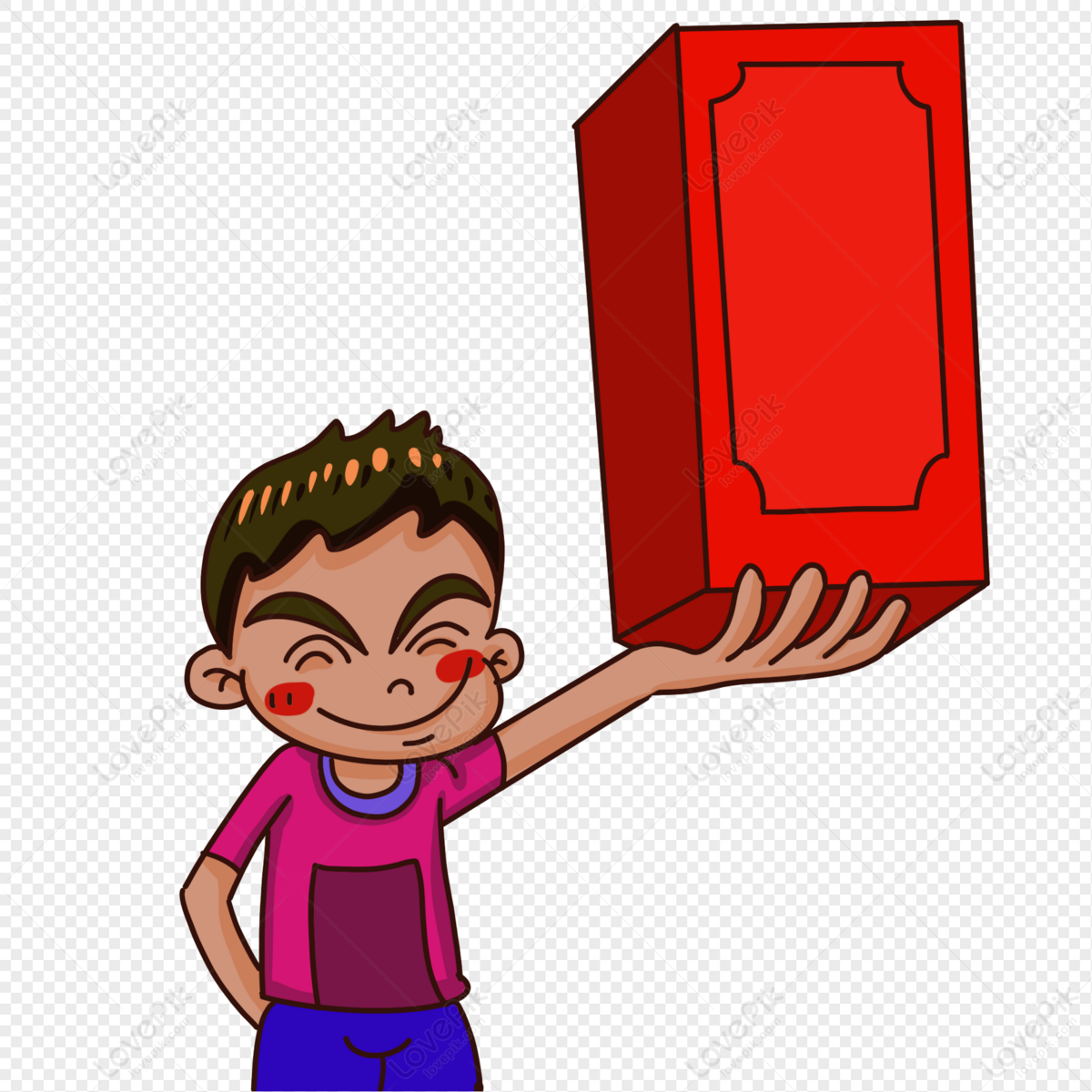 Cartoon Boy Holding Box Vector Material, Box, Cartoon, Cartoon Box PNG  Transparent Image And Clipart Image For Free Download - Lovepik