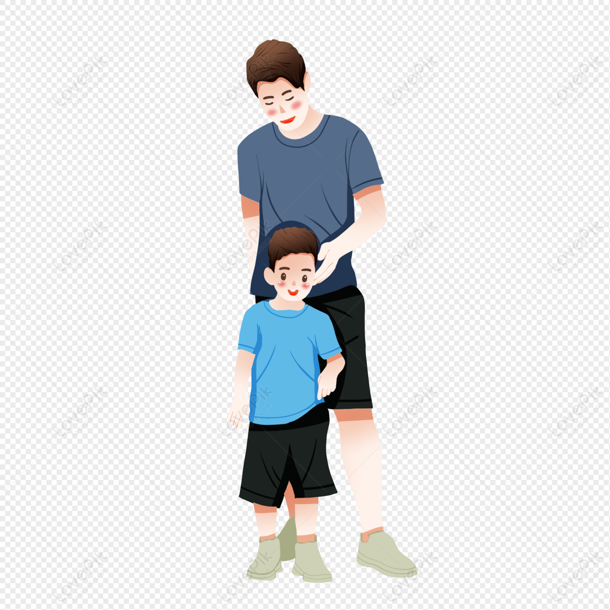 Padre E Hijo PNG Imágenes Gratis - Lovepik