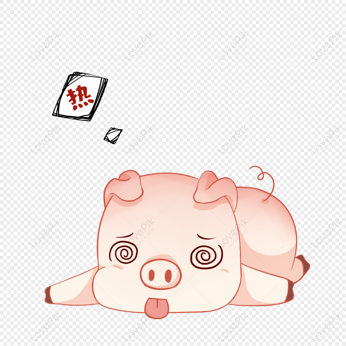 Hot Halo Cartoon Pig PNG Hd Transparent Image And Clipart Image For Free  Download - Lovepik | 401419244