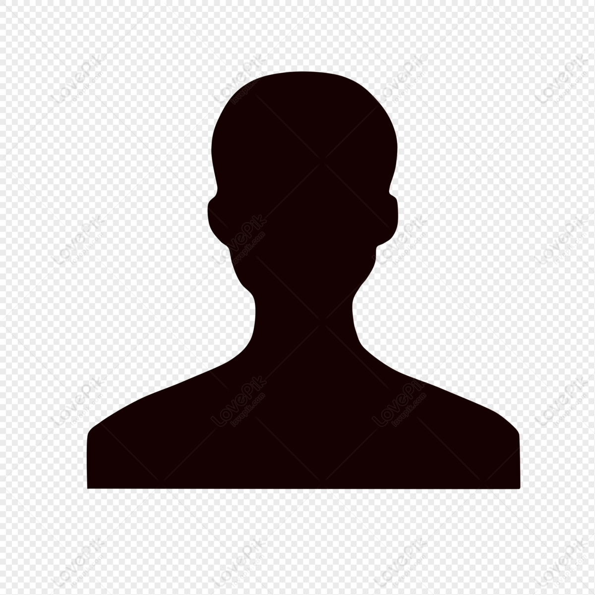 Male Model Silhouette Png