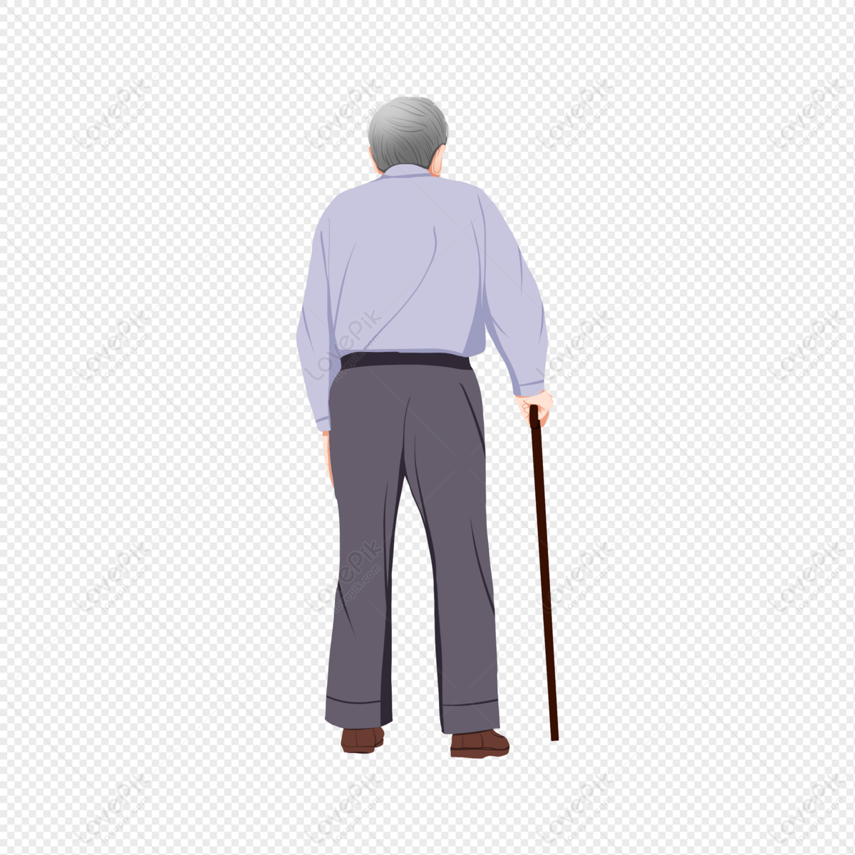 Old Mans Back PNG Transparent And Clipart Image For Free Download ...