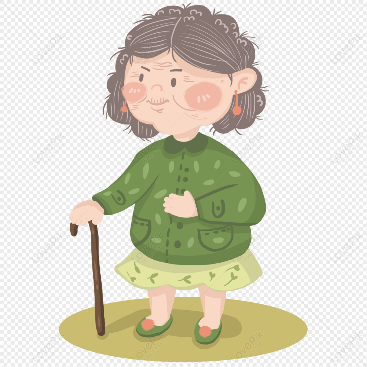Standing Old Man PNG Free Download And Clipart Image For Free Download ...