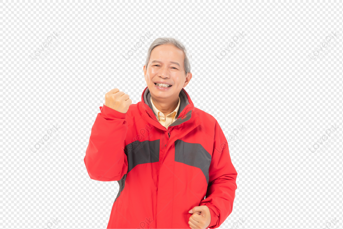 Wearing An Old Man To Encourage PNG Transparent Background And Clipart ...