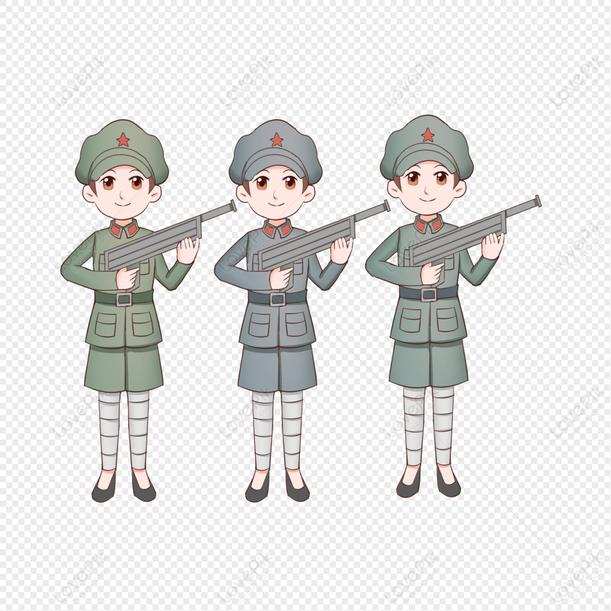 August 1st Army Day Peoples Liberation Army Soldiers Military P PNG  Transparent Background And Clipart Image For Free Download - Lovepik |  401425490