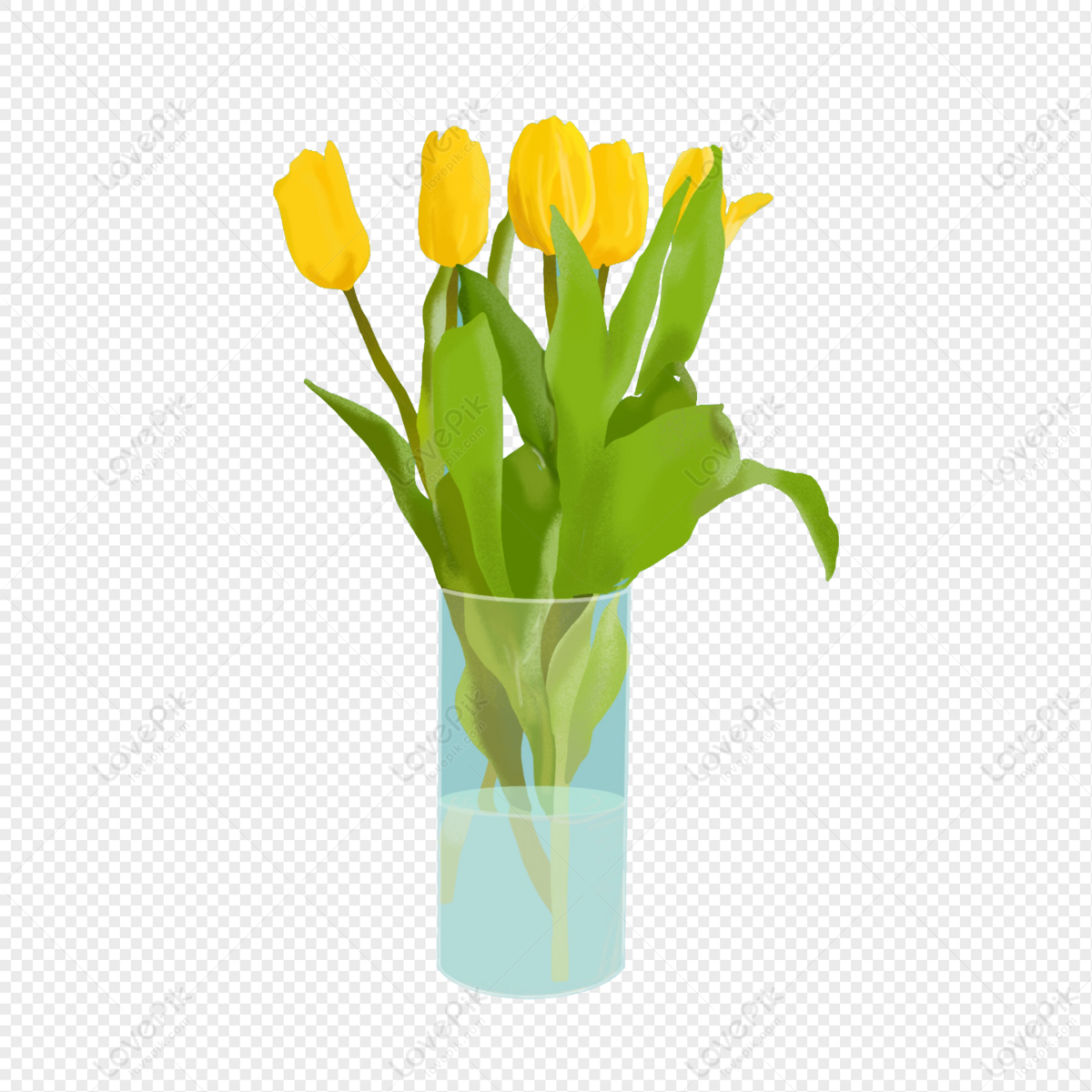 Ramo De Tulipanes PNG Imágenes Gratis - Lovepik