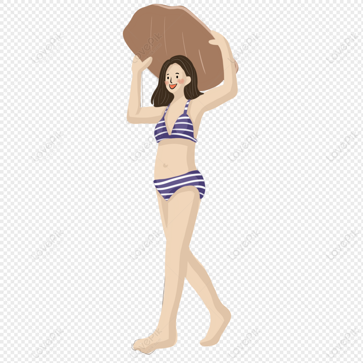 Hình ảnh Người đẹp Hoạt Hình Bikini PNG Miễn Phí Tải Về - Lovepik