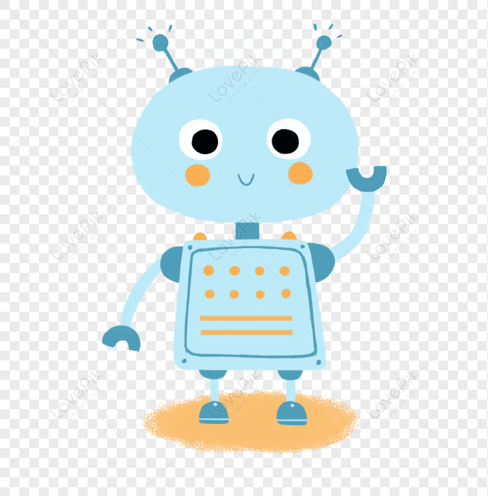 Cartoon Cute Robot Free PNG And Clipart Free Download - Lovepik | 401438979