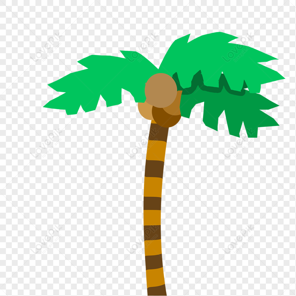 Coconut Tree Element PNG Images With Transparent Background | Free Download  On Lovepik