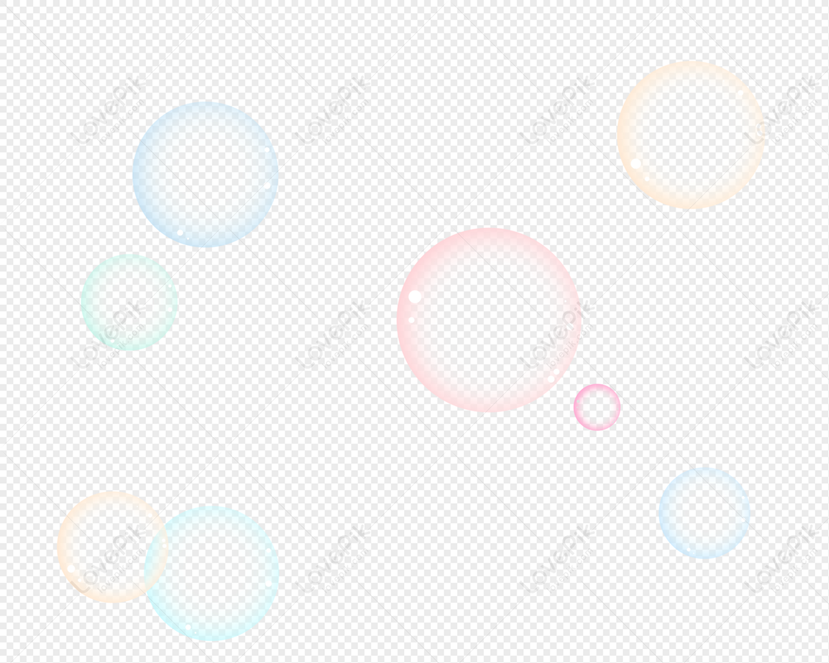 Color Bubble Material Png Image And Clipart Image For Free Download 