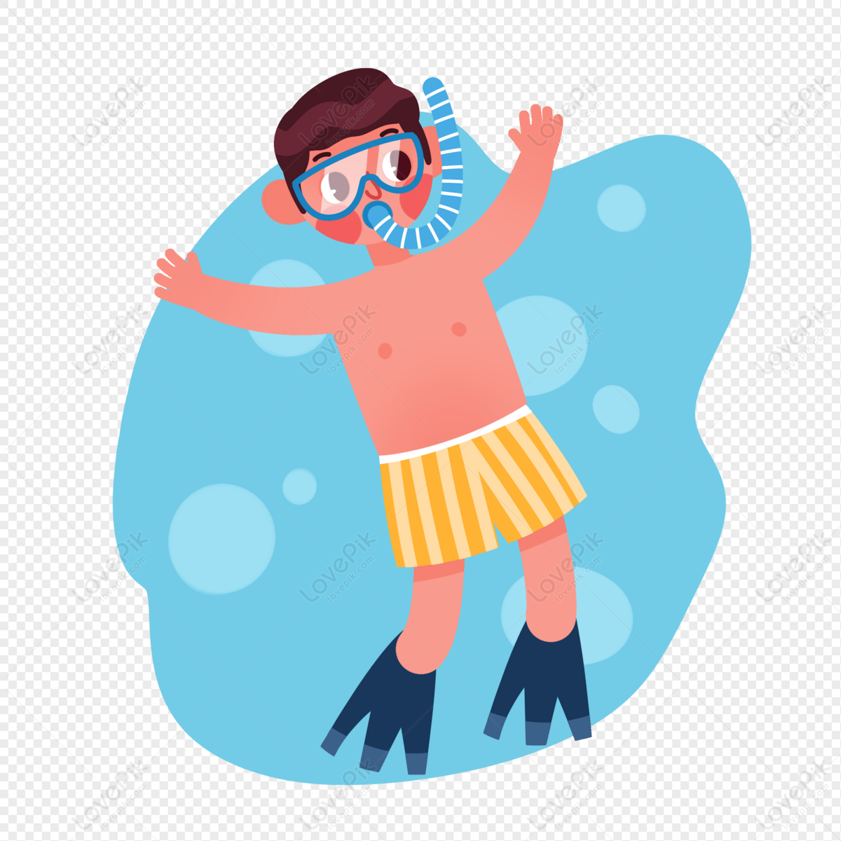 Diving Child PNG Hd Transparent Image And Clipart Image For Free ...