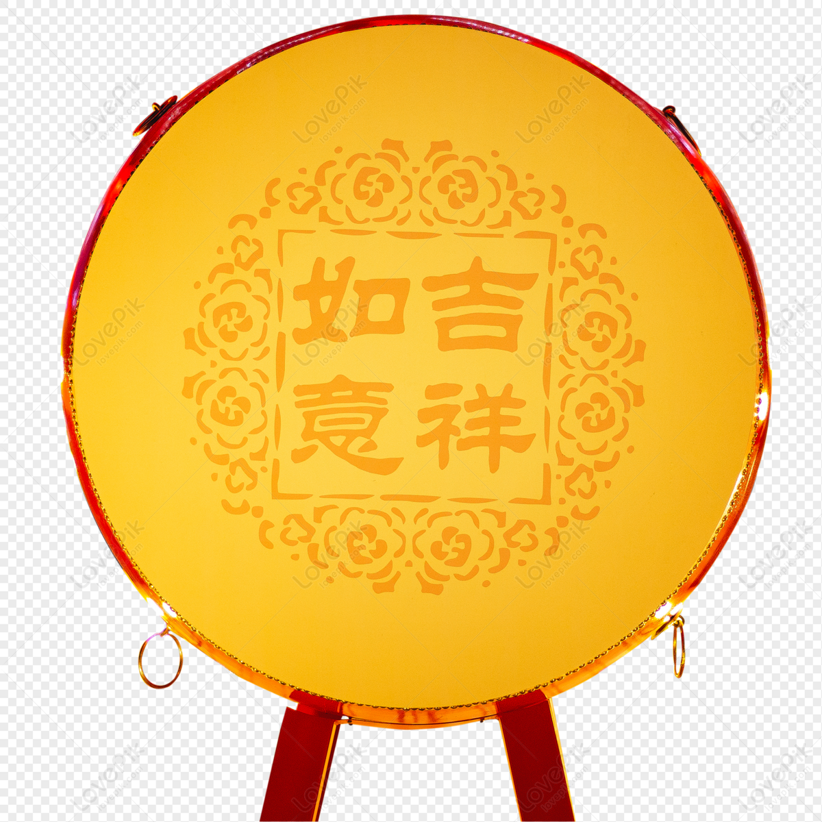 One Drum, Drum, Chinese Drum, Ruyi Drum PNG Transparent Background And ...