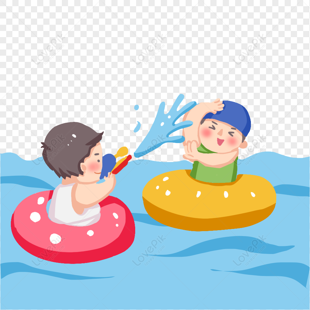 Playing In The Water PNG Image And Clipart Image For Free Download -  Lovepik | 401445248
