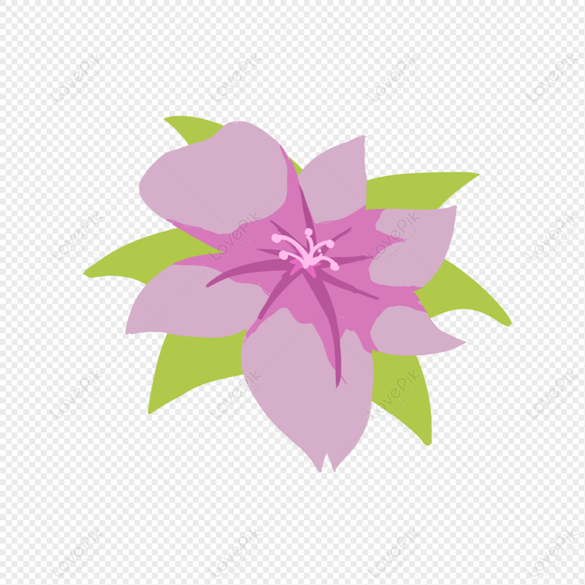 Flor Morada PNG Imágenes Gratis - Lovepik