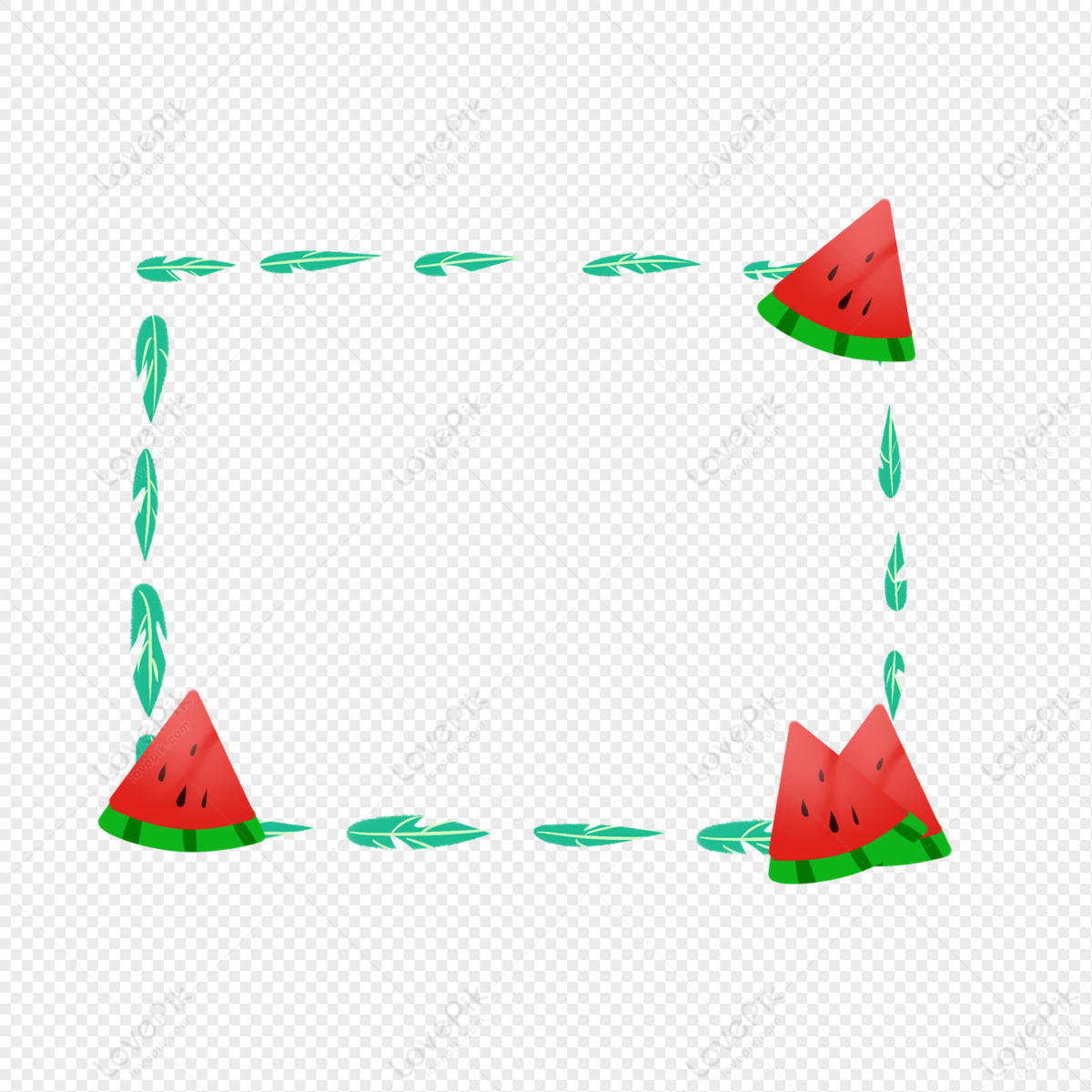 Watermelon Border PNG Hd Transparent Image And Clipart Image For Free ...