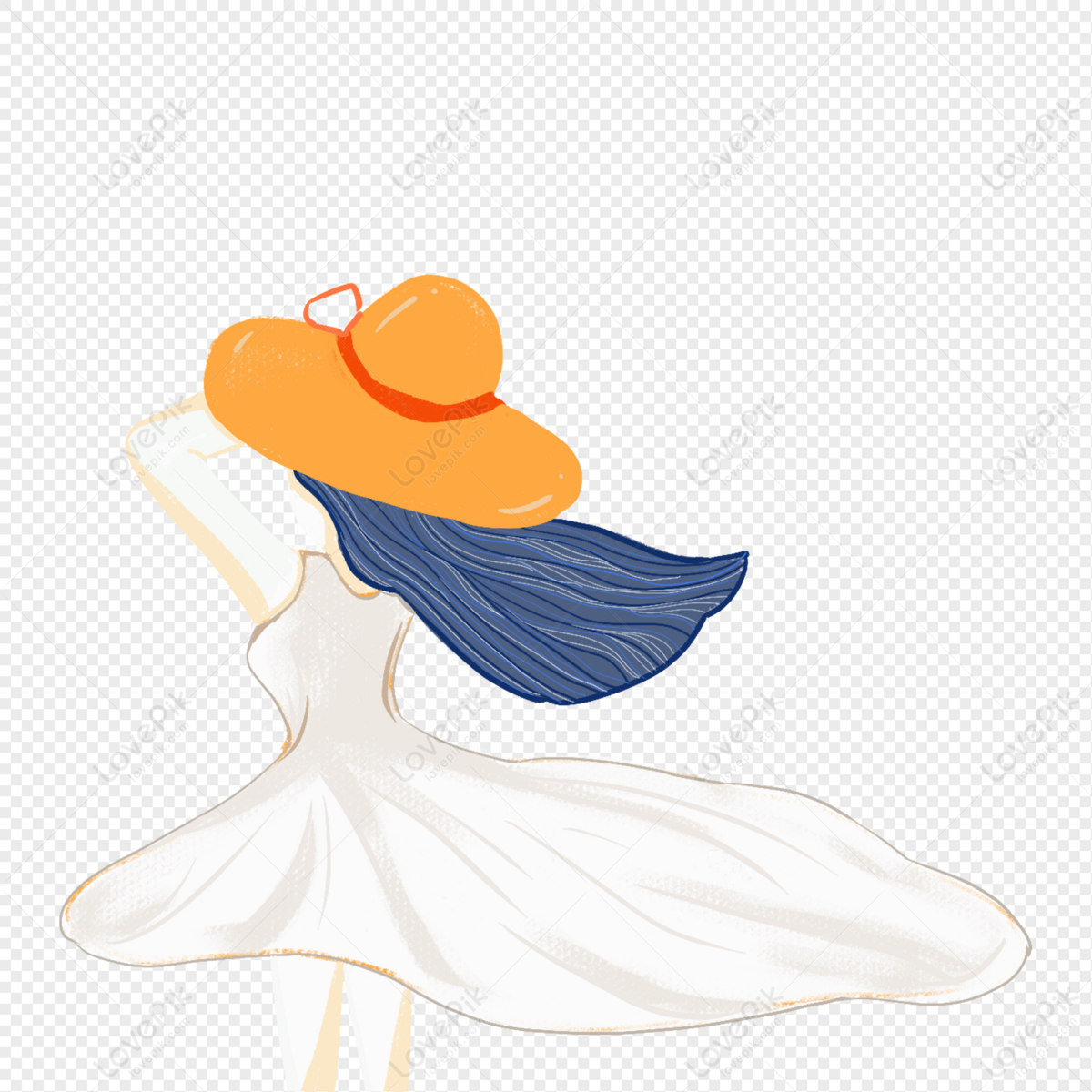 White Skirt Girl PNG Hd Transparent Image And Clipart Image For Free ...