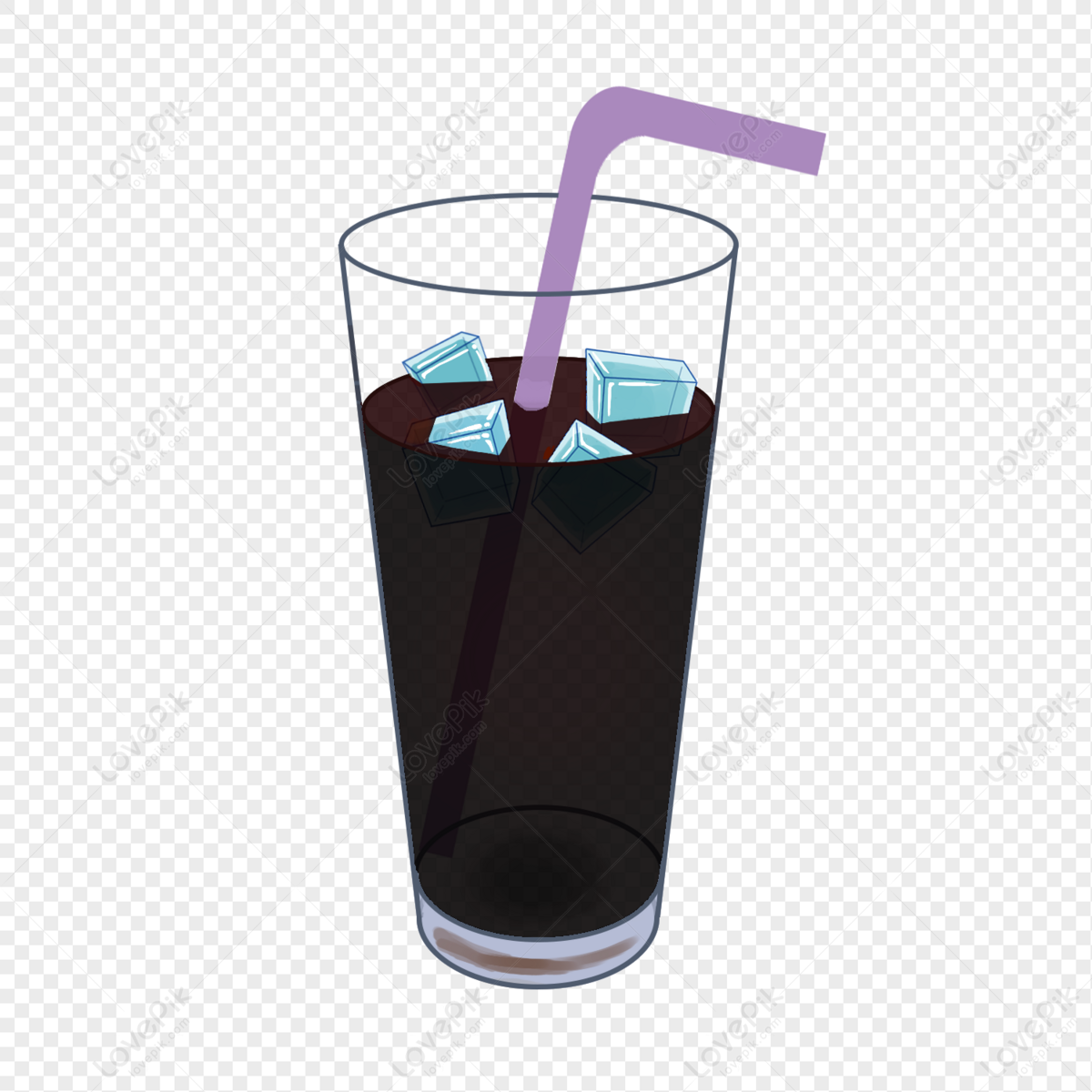 Coca Cola Glass with Ice PNG Images & PSDs for Download