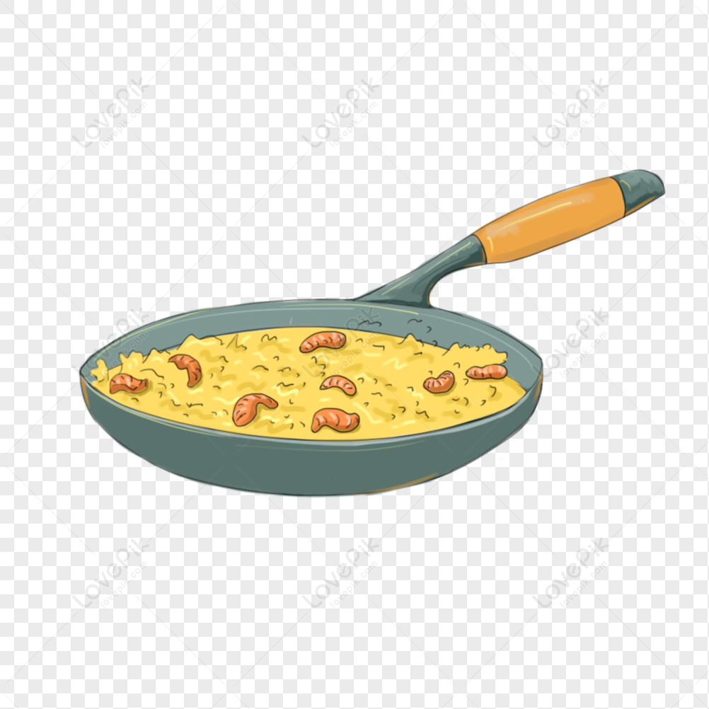 A Pot Of Fried Rice PNG Transparent And Clipart Image For Free Download -  Lovepik | 401457436