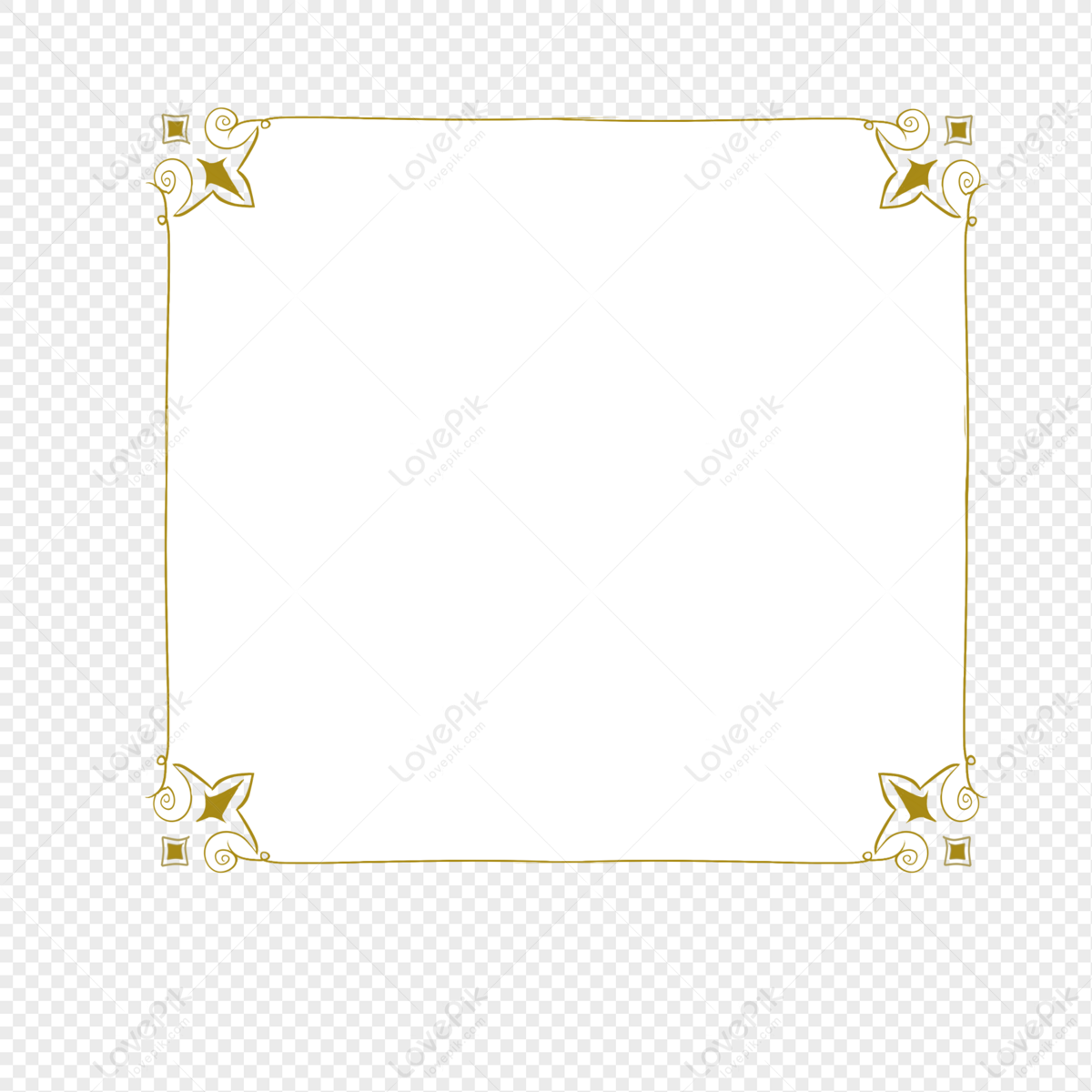 Beautiful Hand Drawn Frame Art Picture, Good Looking, Simple, Practical 