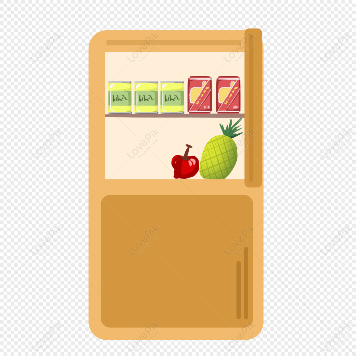 Cartoon Refrigerator PNG Image And Clipart Image For Free Download -  Lovepik | 401469688