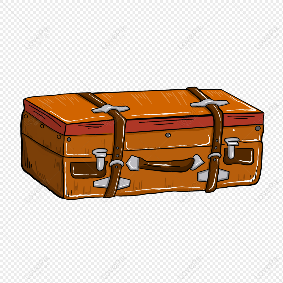 Cartoon Suitcase PNG Transparent Image And Clipart Image For Free Download  - Lovepik | 401460287