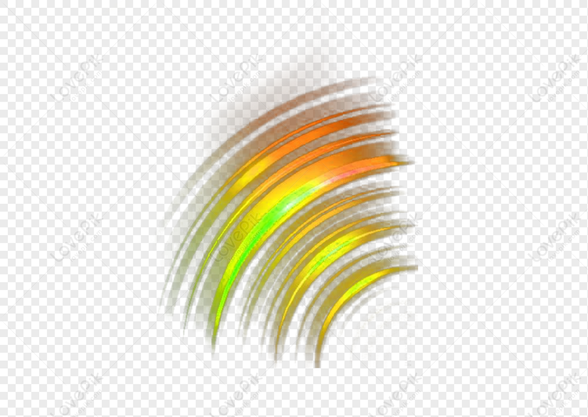 Color Curve Light Effect Light Curve Curve Light Effect Material Png